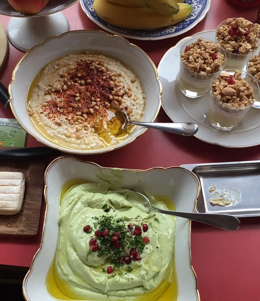 Vegan dish at La Fourchette in Basel