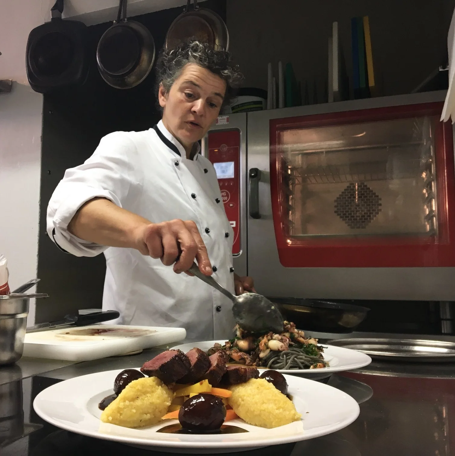 The Kitchen at Rubino Restaurant in Basel