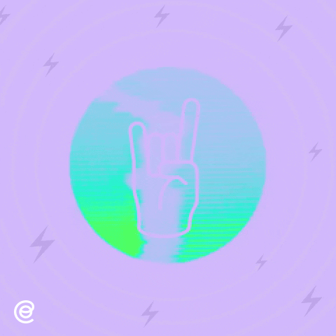 An animated hand taps a marketing automation button