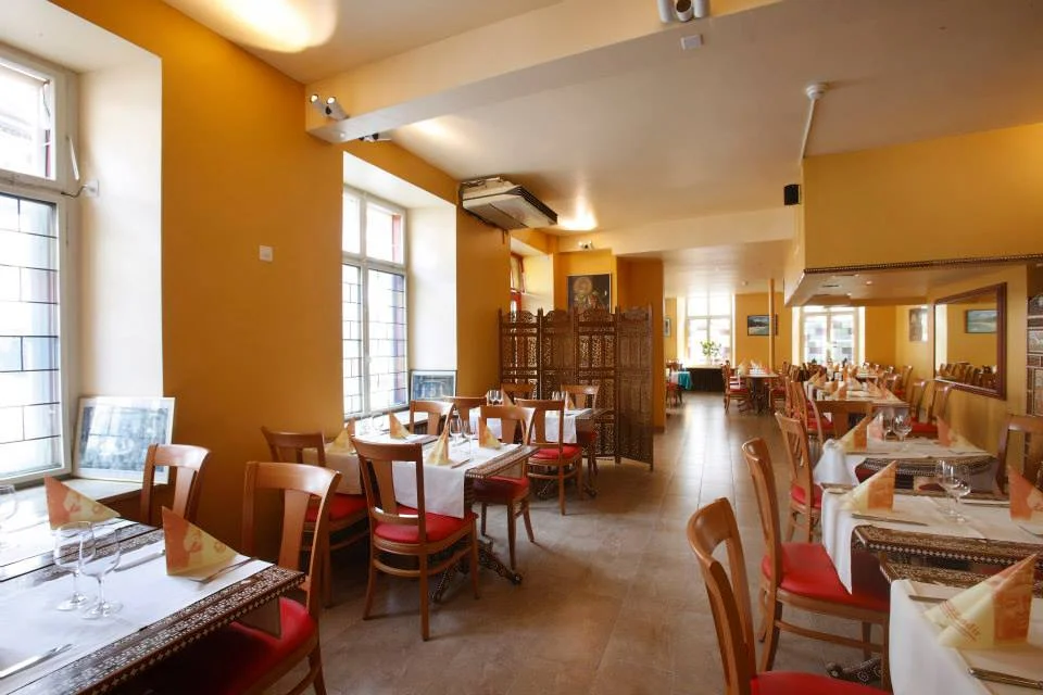 Interior view of Restaurant Mandir Basel